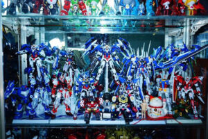 Các mẫu Gundam rất đa dạng