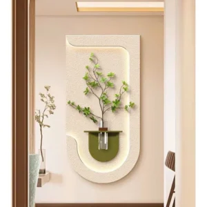 tranh cắm hoa đèn Led