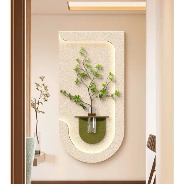 tranh cắm hoa đèn Led