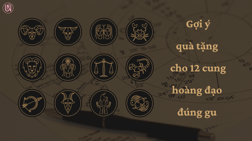quà tặng 12 cung hoàng đạo